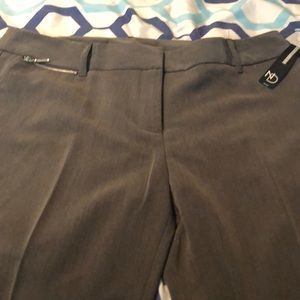 New Direction Gray Dress Pants 12 Petite